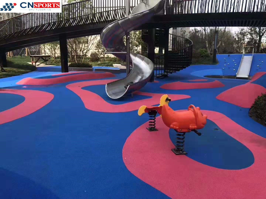 EPDM Rubber Flooring ISO Outdoor Playground Rubber Mats