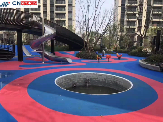 EPDM Rubber Flooring ISO Outdoor Playground Rubber Mats
