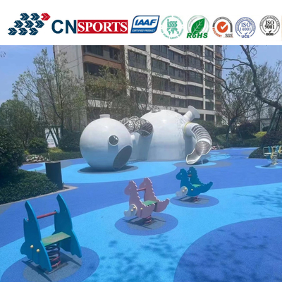 Non Toxic And Harmless Laminated Moving Flooring For Playground / Kindergarten