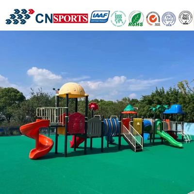 Eco Friendly And Uv Resistant EPDM Rubber Flooring For School Kids Playground