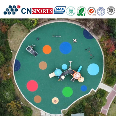 Eco Friendly And Uv Resistant EPDM Rubber Flooring For School Kids Playground