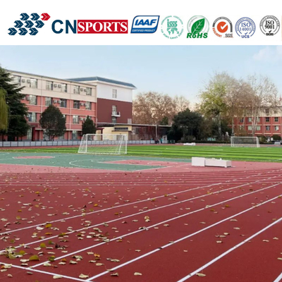Full Pur Self-Knot Spu Rubber Running Track From Professional Manufacturer