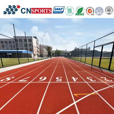 Full Pur Self-Knot Spu Rubber Running Track From Professional Manufacturer